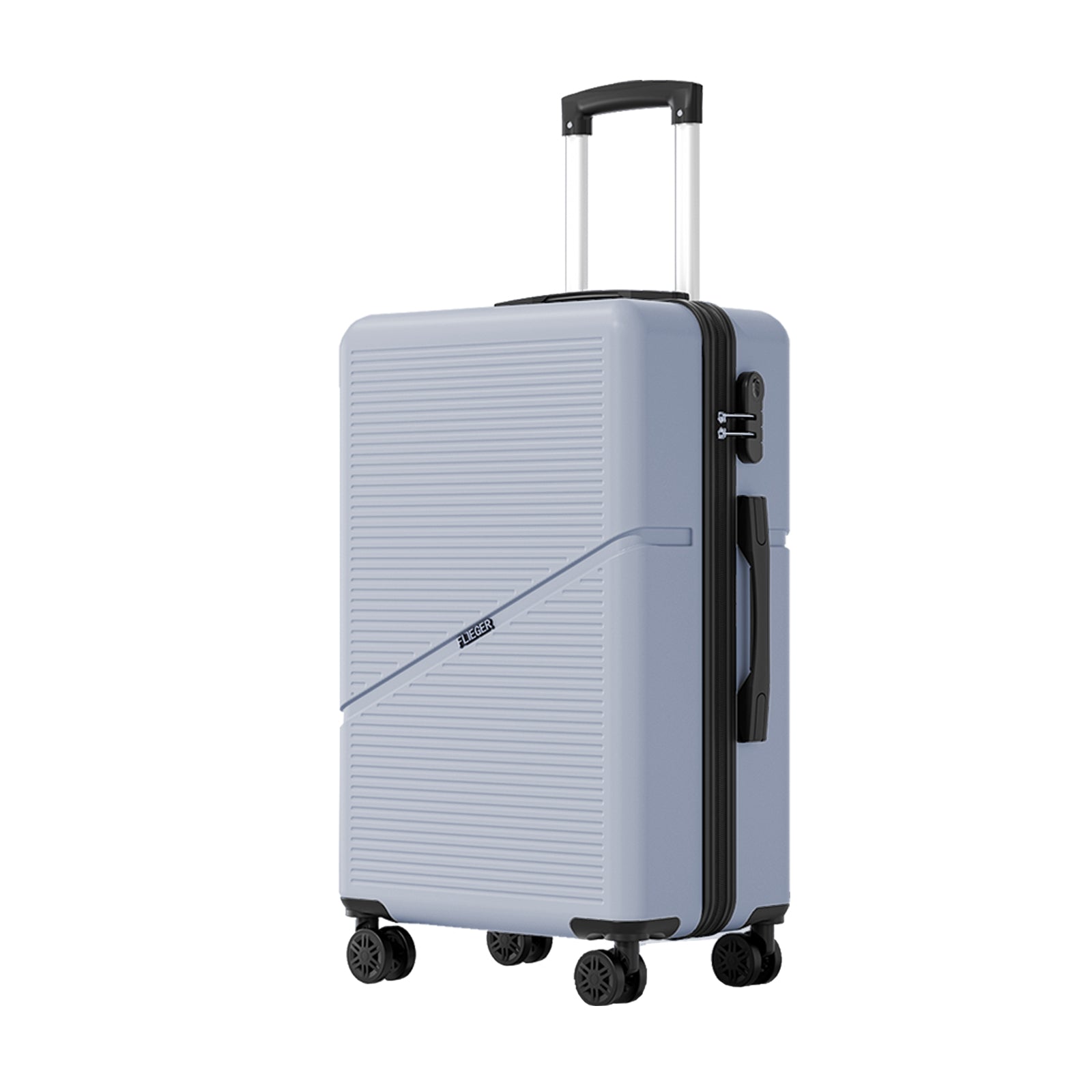 Set 3 Trolley ABS 20/24/28 pollici - Grigio Scuro（041）