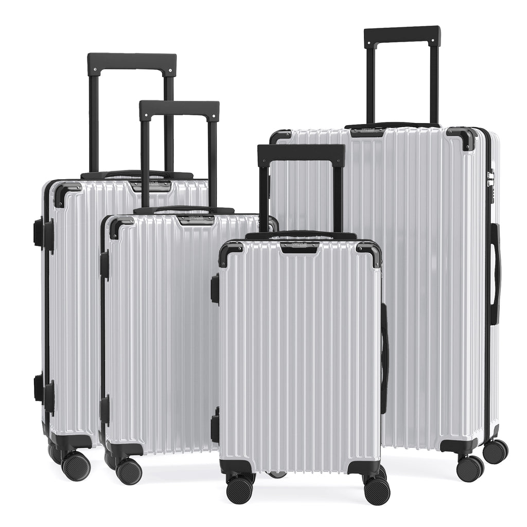 Set valigie ABS+PC 4 pezzi 18/20/24/28 - Grigio (003)