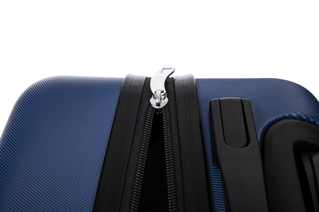 Set 4 Trolley ABS 18/20/24/28 pollici - Blu Navy (043)