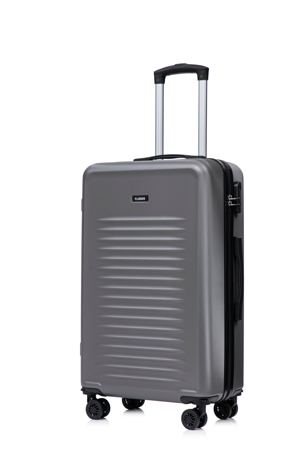 Set 4 Trolley ABS 18/20/24/28 pollici - Grigio Scuro（043）