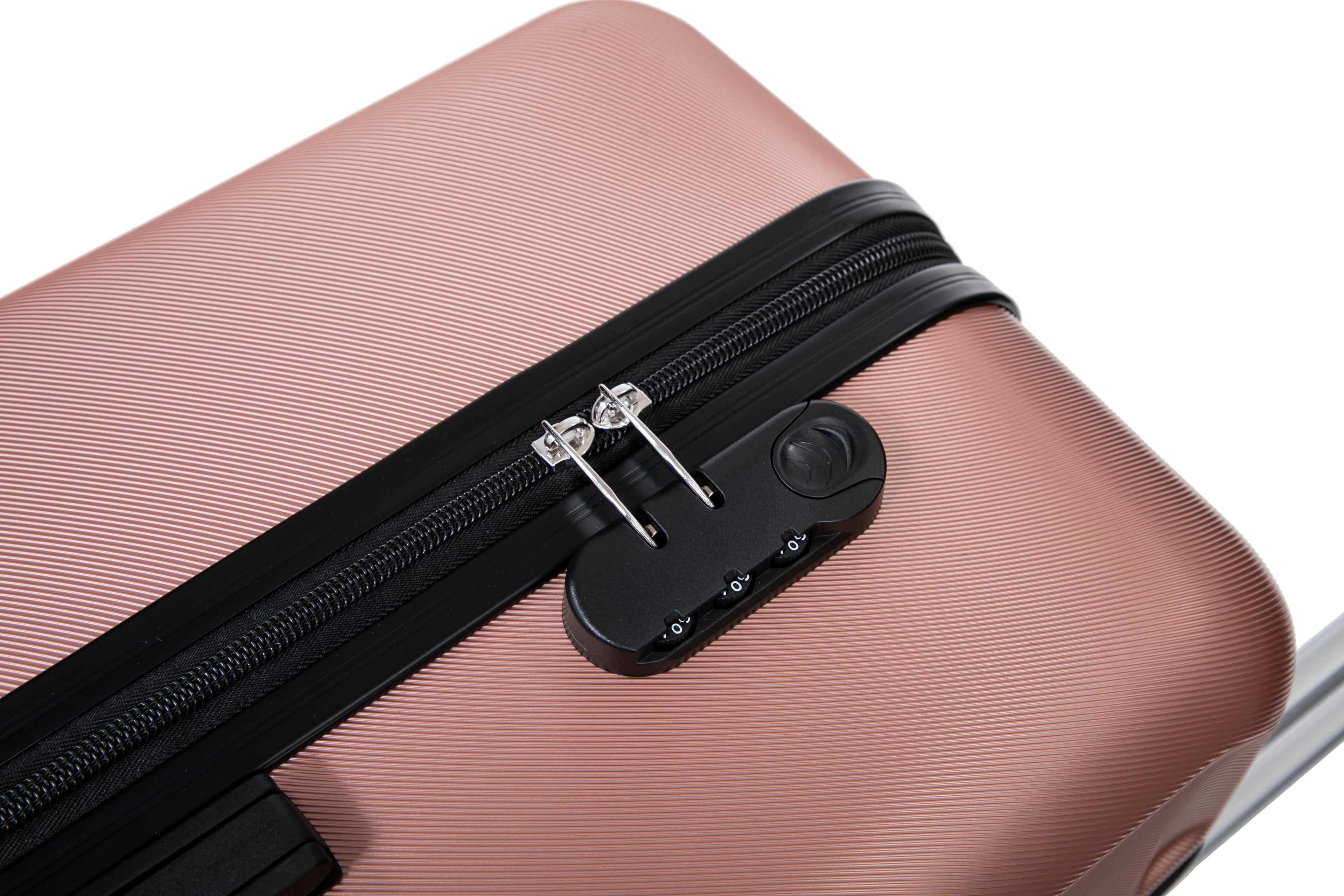 Set 4 Trolley ABS 18/20/24/28 pollici - Oro Rosa (043)