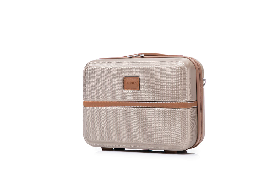 Set valigie in ABS da 4 pezzi (12"/20"/24"/28") – Champagne（047）