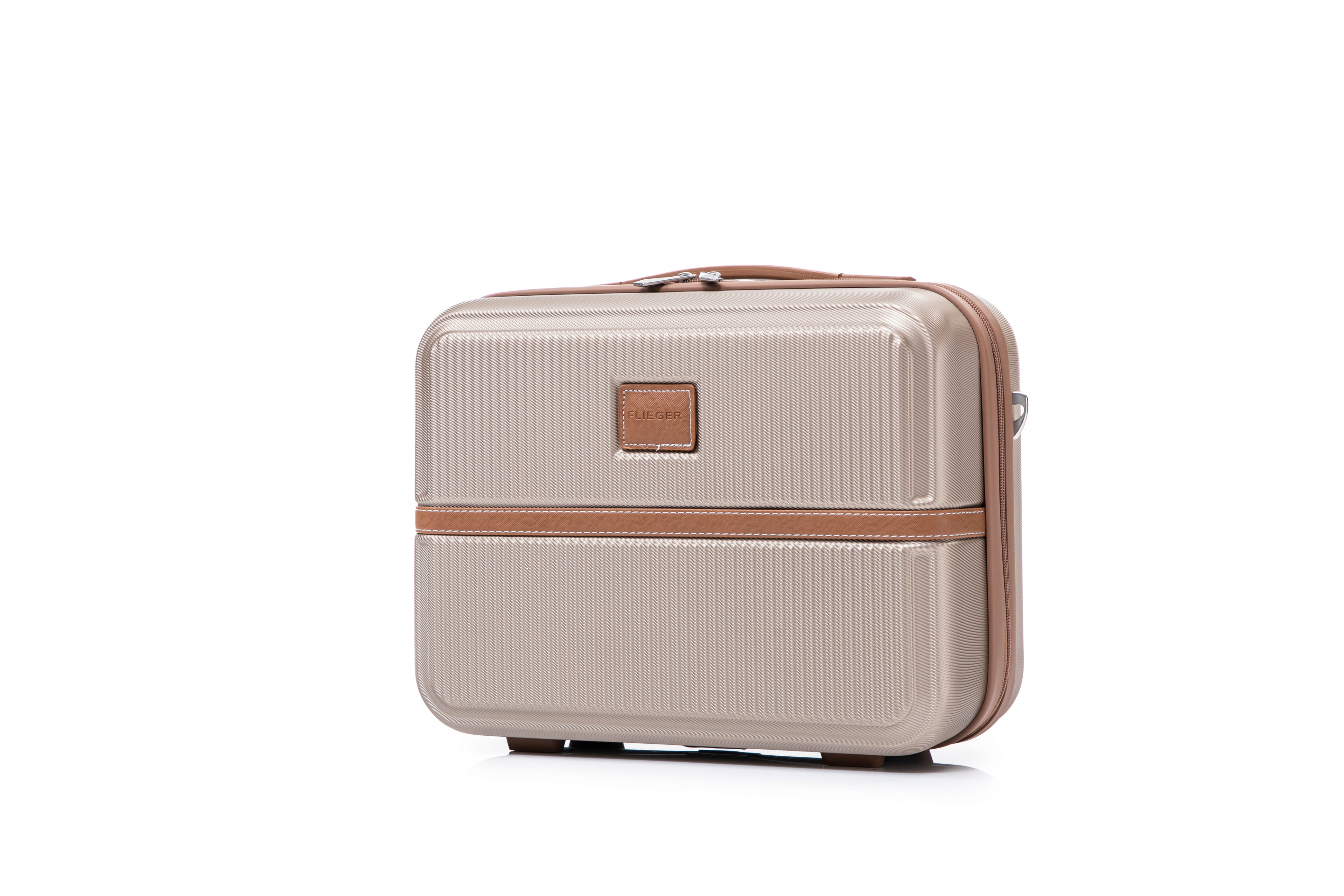 Set valigie in ABS da 4 pezzi (12"/20"/24"/28") – Champagne（047）