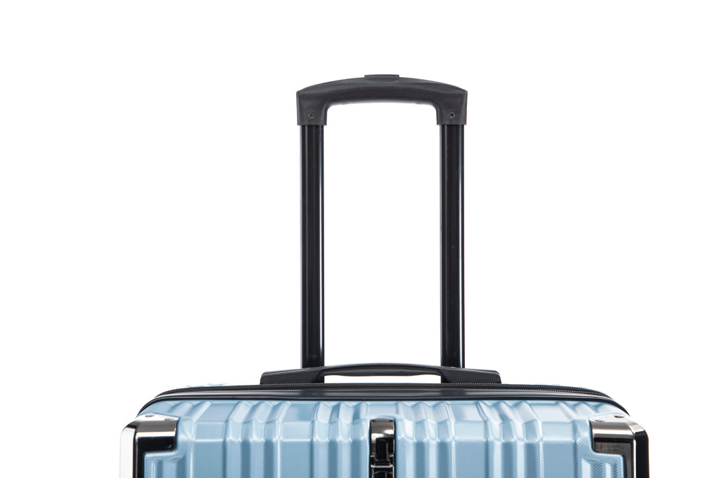 Set valigie in ABS+pc da 3 pezzi (20"/24"/28") – Blu（050）