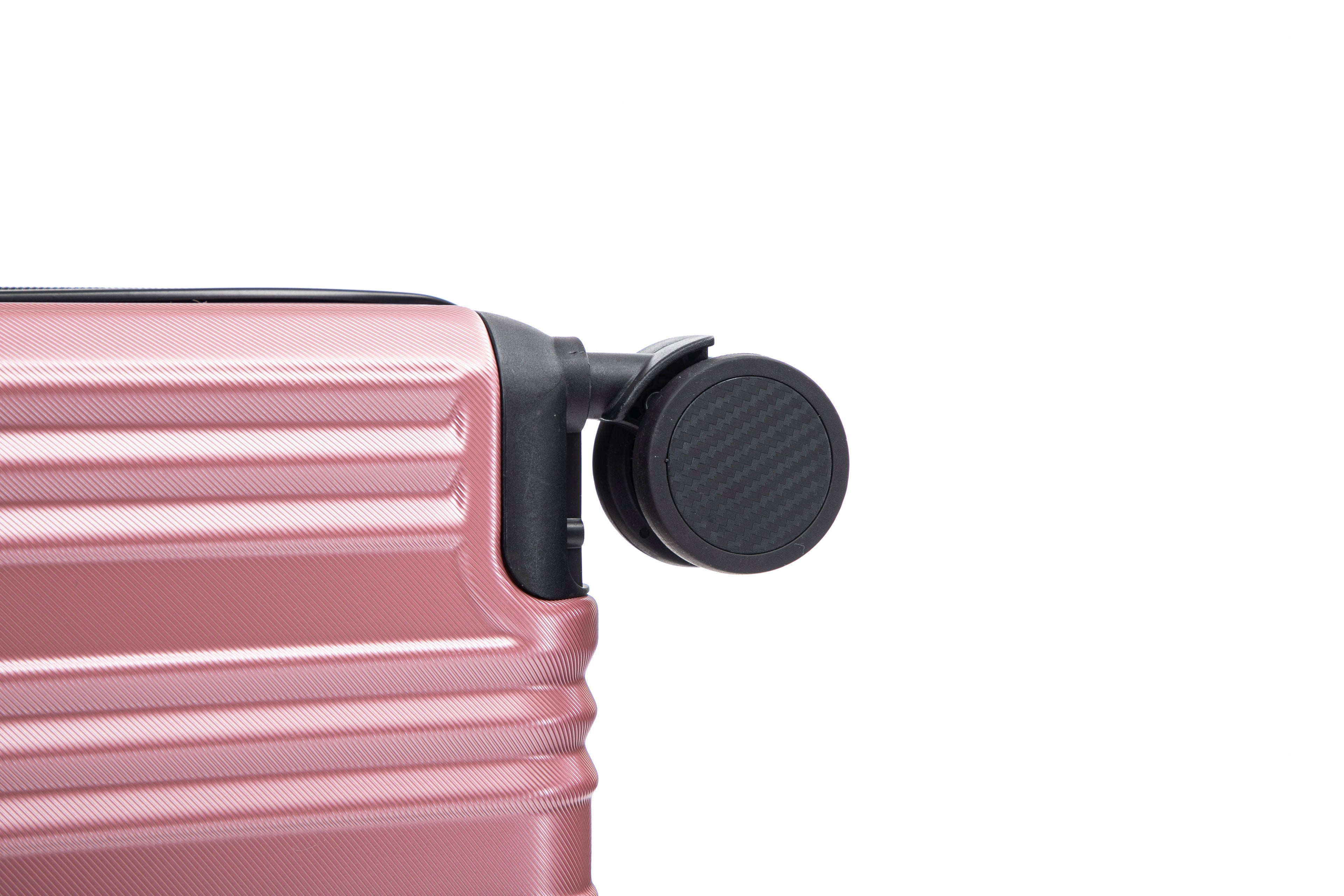 Set valigie in ABS+pc da 3 pezzi (20"/24"/28") – Rosa（050）