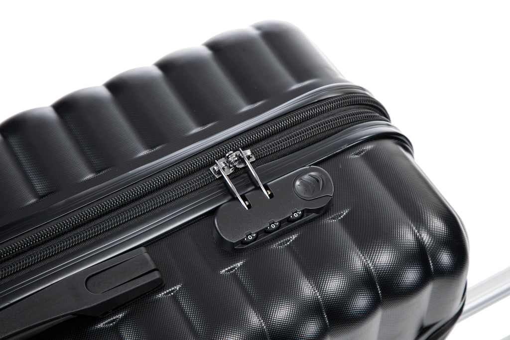 Set valigie in ABS da 5 pezzi (20"/26"/28"/30"/32") – Nero(046)