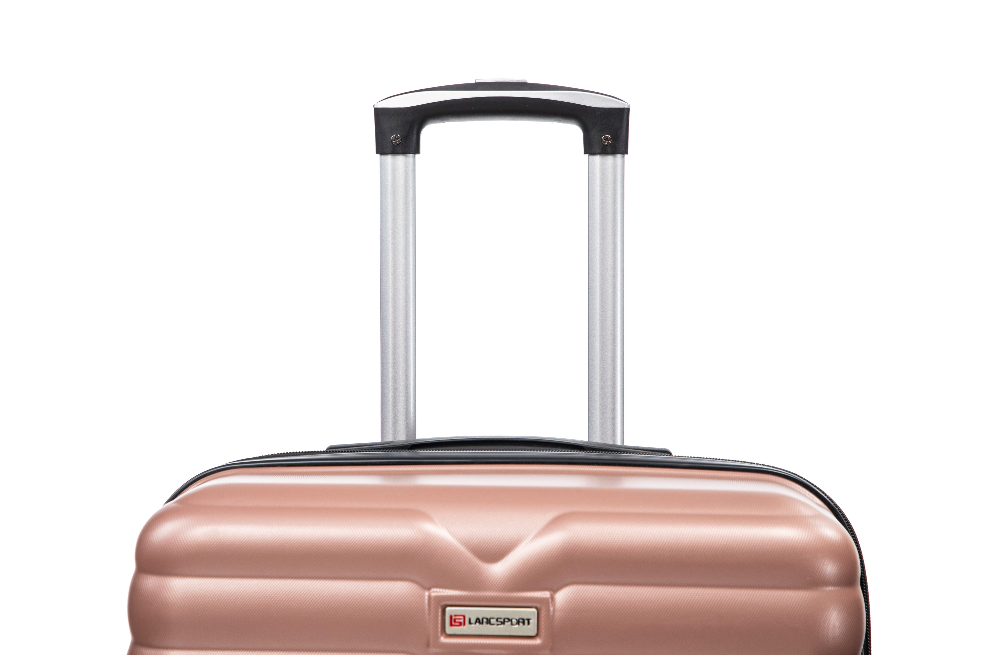 Set valigie in ABS da 5 pezzi (20"/26"/28"/30"/32") – Rosa oro(046)