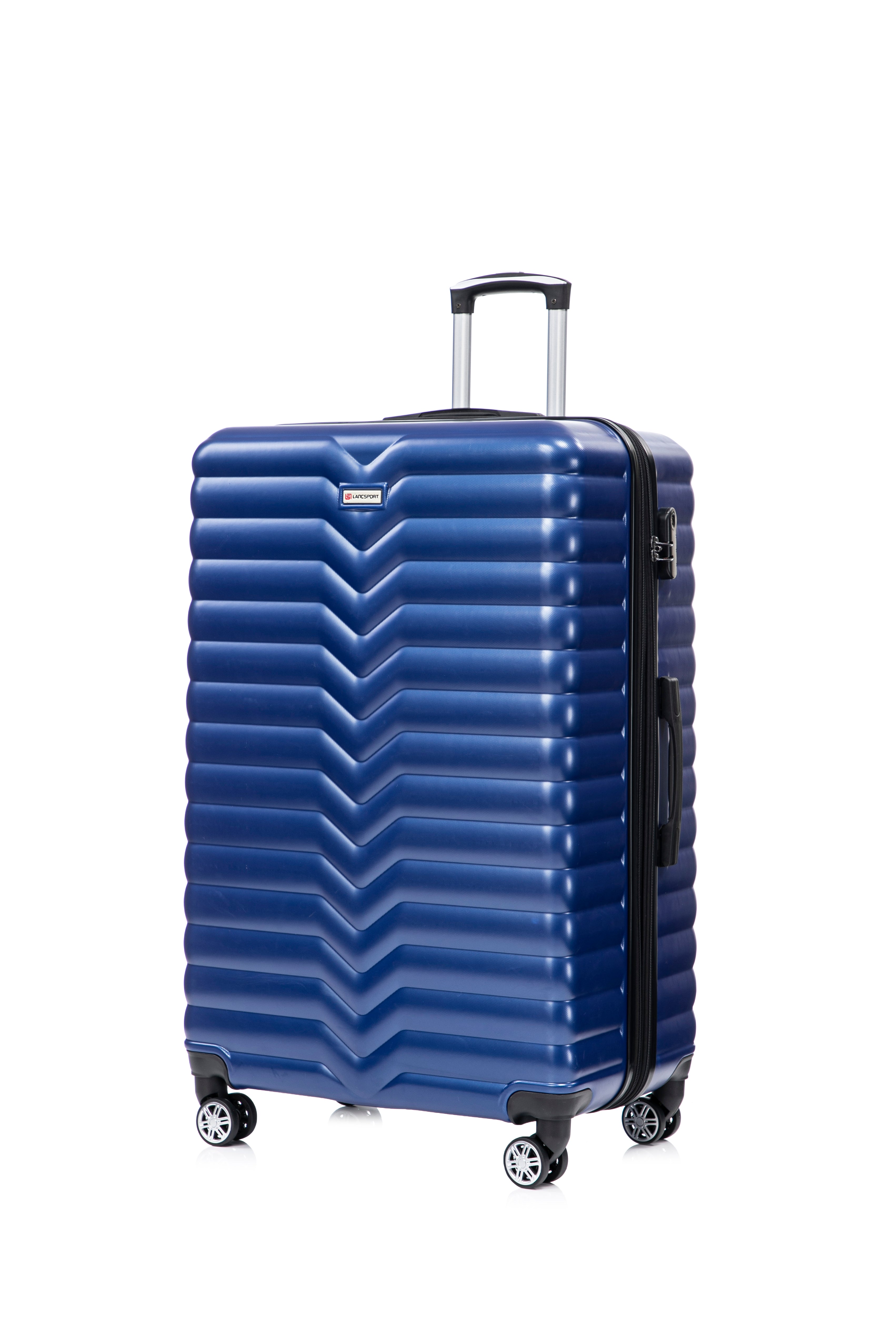 Set valigie in ABS da 5 pezzi (20"/26"/28"/30"/32") – Blu royal(046)