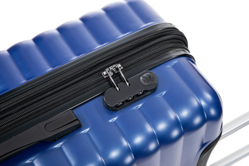 5-piece ABS luggage set (20"/26"/28"/30"/32") – Royal Blue(046)