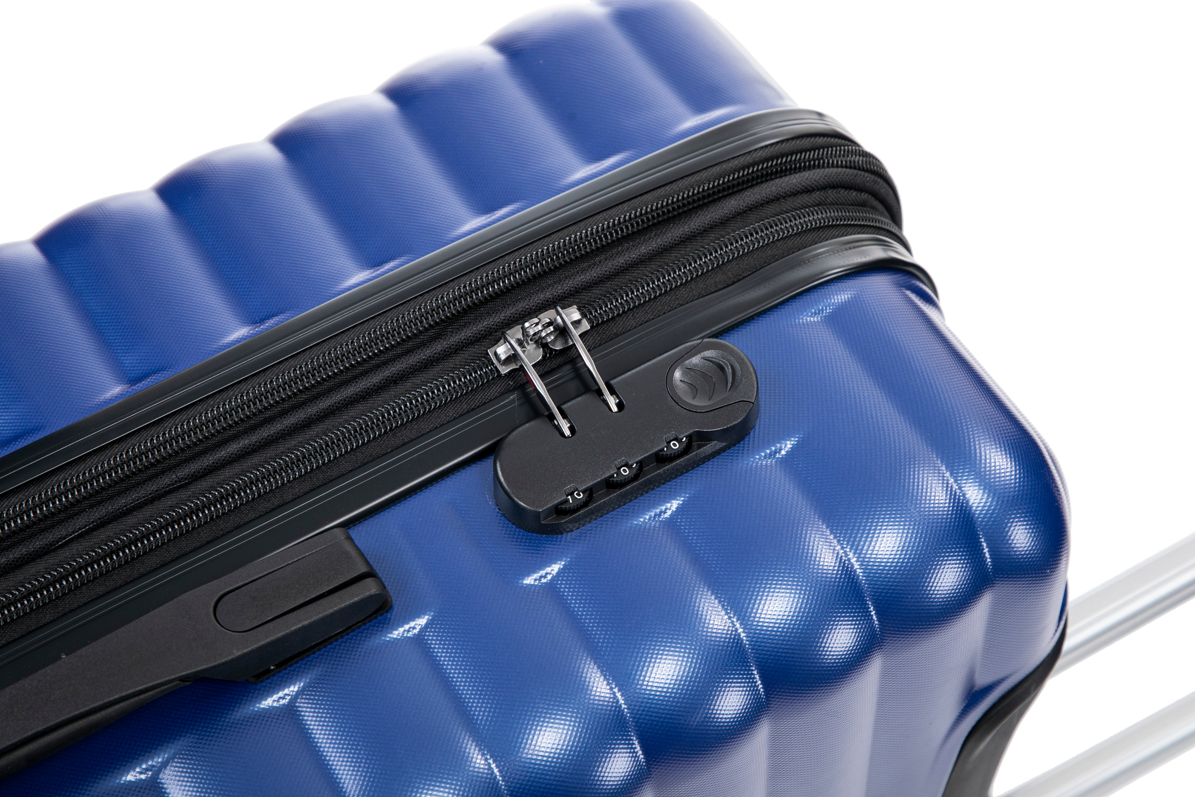 Set valigie in ABS da 5 pezzi (20"/26"/28"/30"/32") – Blu royal(046)