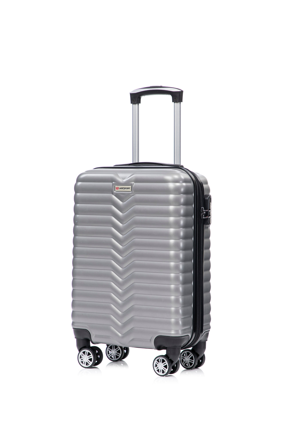 Set valigie in ABS da 5 pezzi (20"/26"/28"/30"/32") – Grigio argento(046)