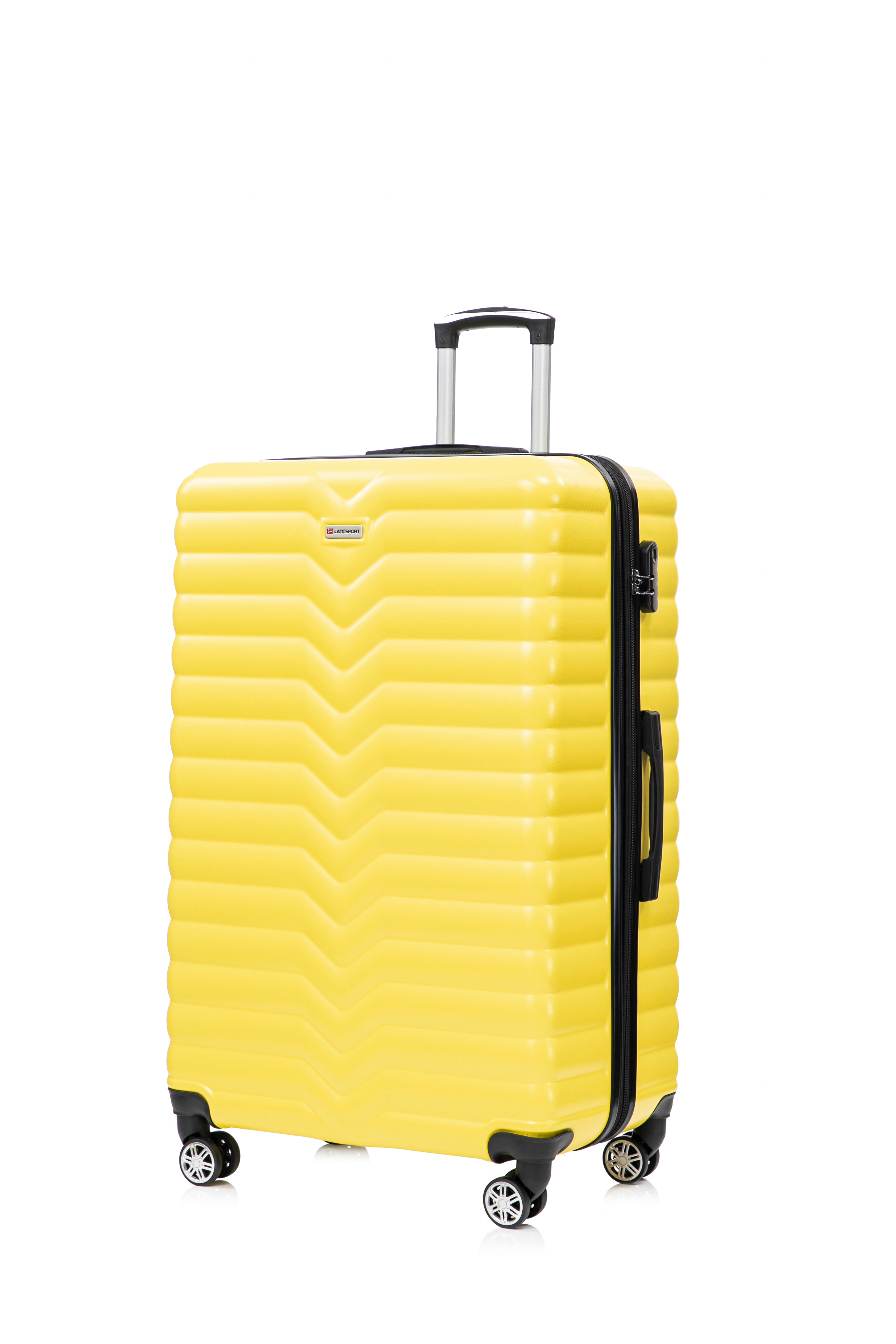Set valigie in ABS da 5 pezzi (20"/26"/28"/30"/32") – Giallo tenue(046)