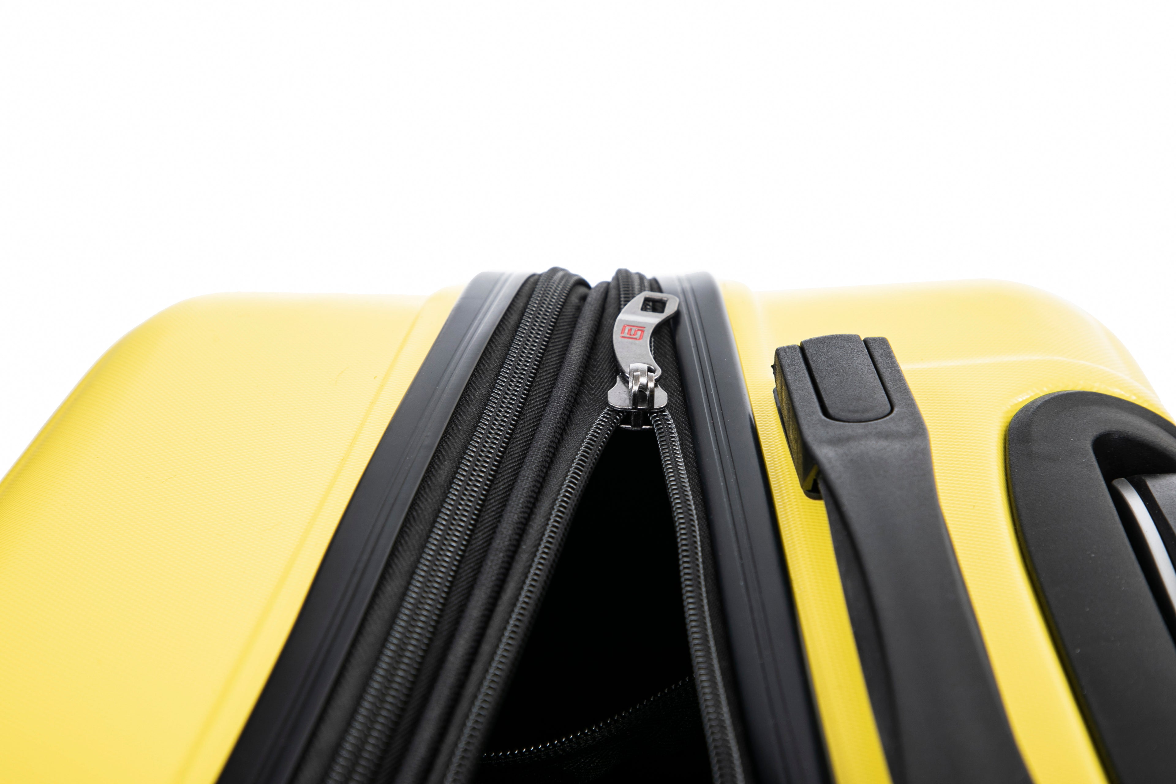 Set valigie in ABS da 5 pezzi (20"/26"/28"/30"/32") – Giallo tenue(046)