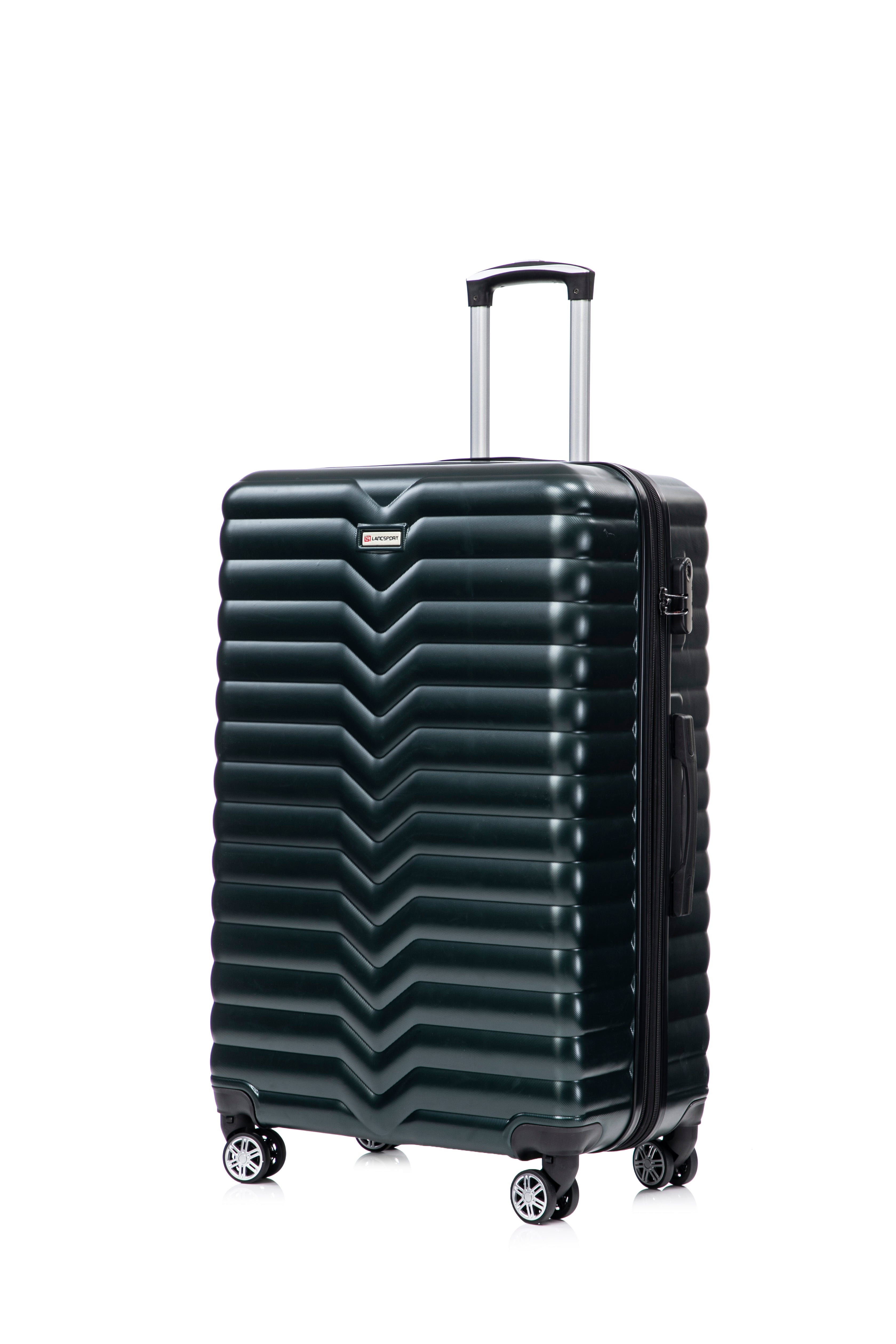 Set valigie in ABS da 5 pezzi (20"/26"/28"/30"/32") – Verde scuro perlato(046)