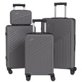 Set 4 Trolley ABS 12/20/24/28 pollici - Grigio (071)