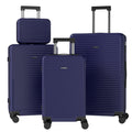 Set 4 Trolley ABS 12/20/24/28 pollici - Blu Navy (069)