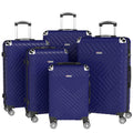 Set valigie in ABS da 5 pezzi (20"/26"/28"/30"/32") – Blu royal（075）