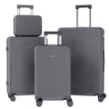Set 4 Trolley ABS 12/20/24/28 pollici - Grigio (069)