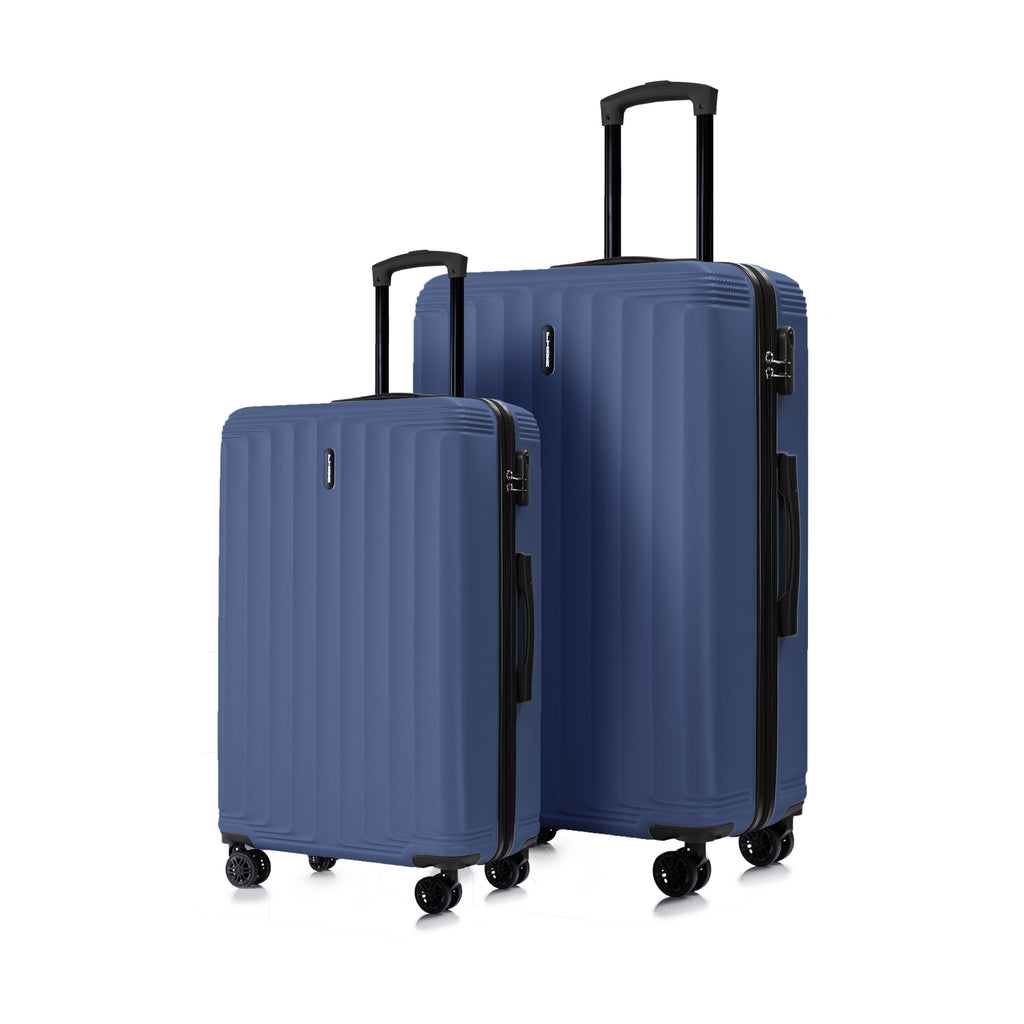 Set 3 Trolley ABS 20/24/28 pollici - Blu Navy (042)
