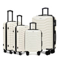 Set valigie ABS 4 pezzi 18/20/26/28 - Beige (029)