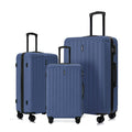 Set 3 Trolley ABS 20/24/28 pollici - Blu Navy (042)