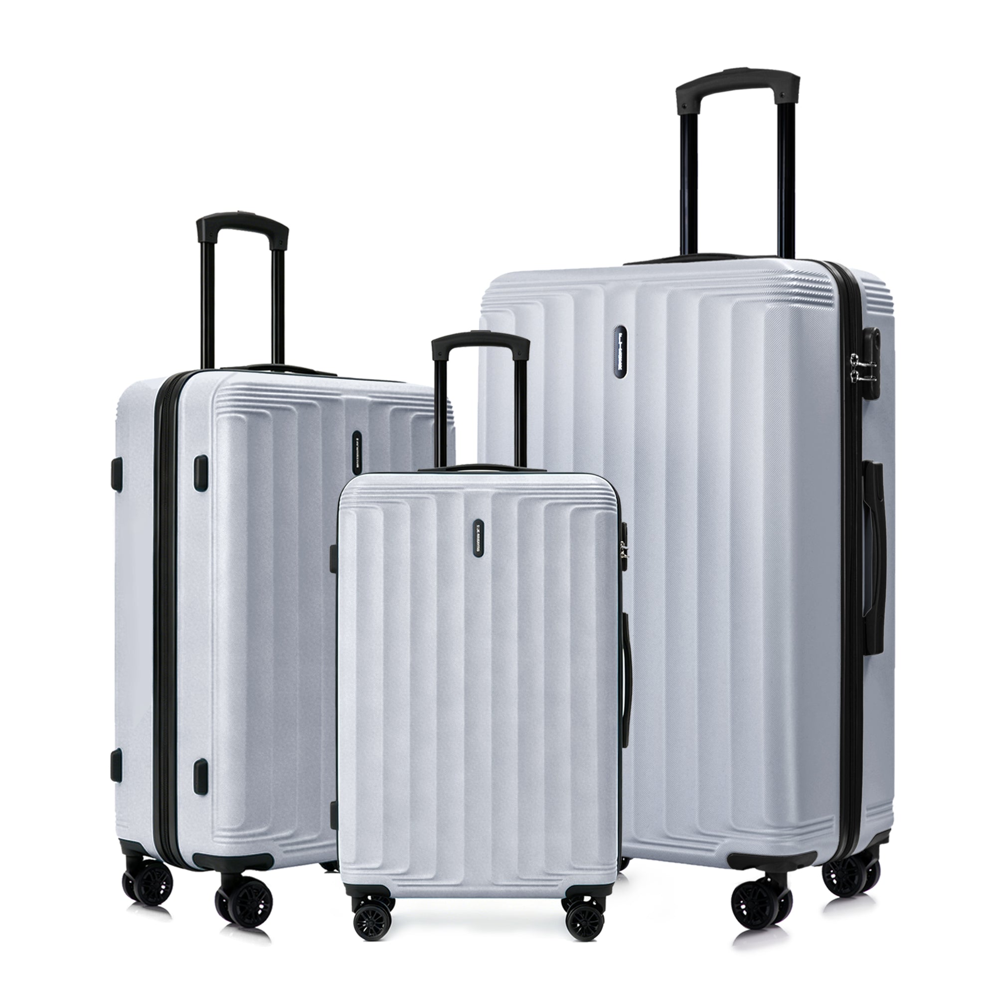 Set 3 Trolley ABS 20/24/28 pollici - Grigio (042)