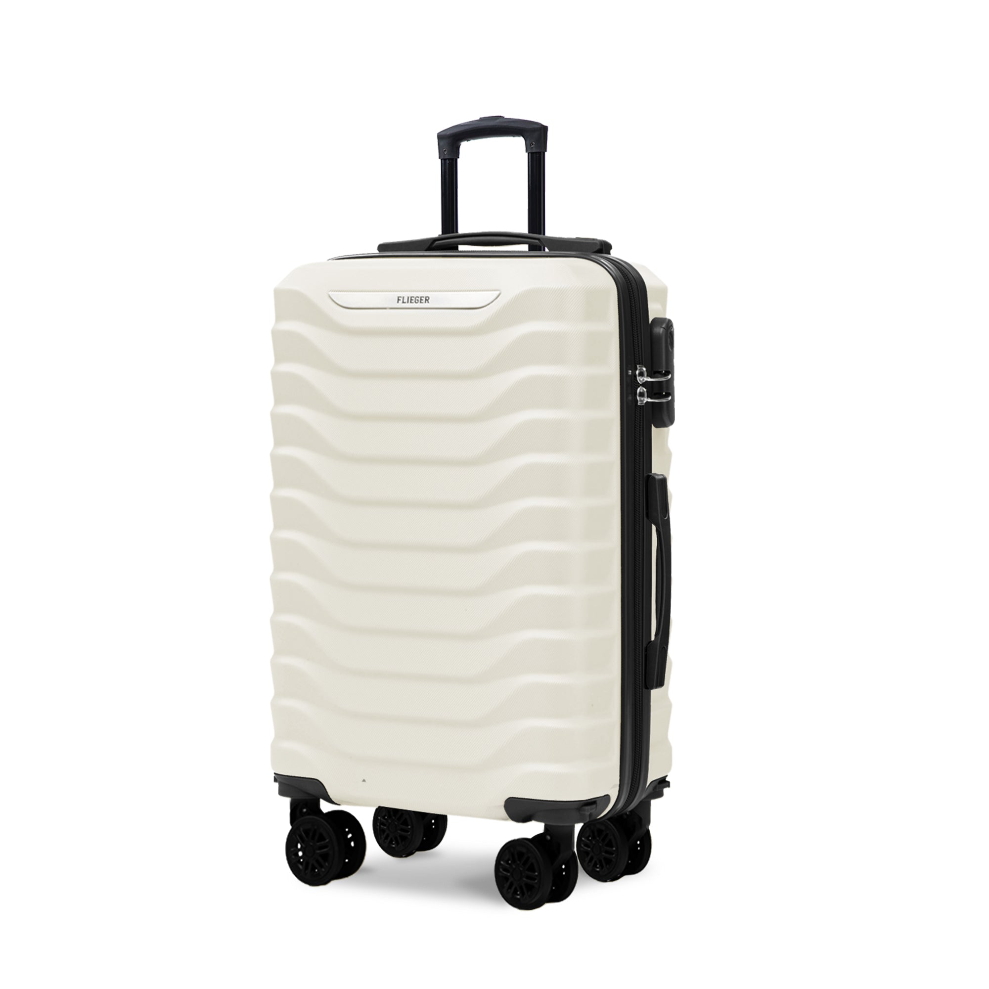 Set valigie ABS 4 pezzi 18/20/26/28 - Beige (029)