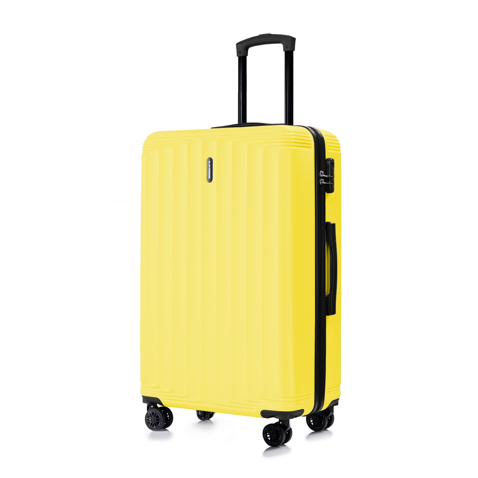 Set valigie ABS 3 pezzi 20/24/28– Giallo（042）