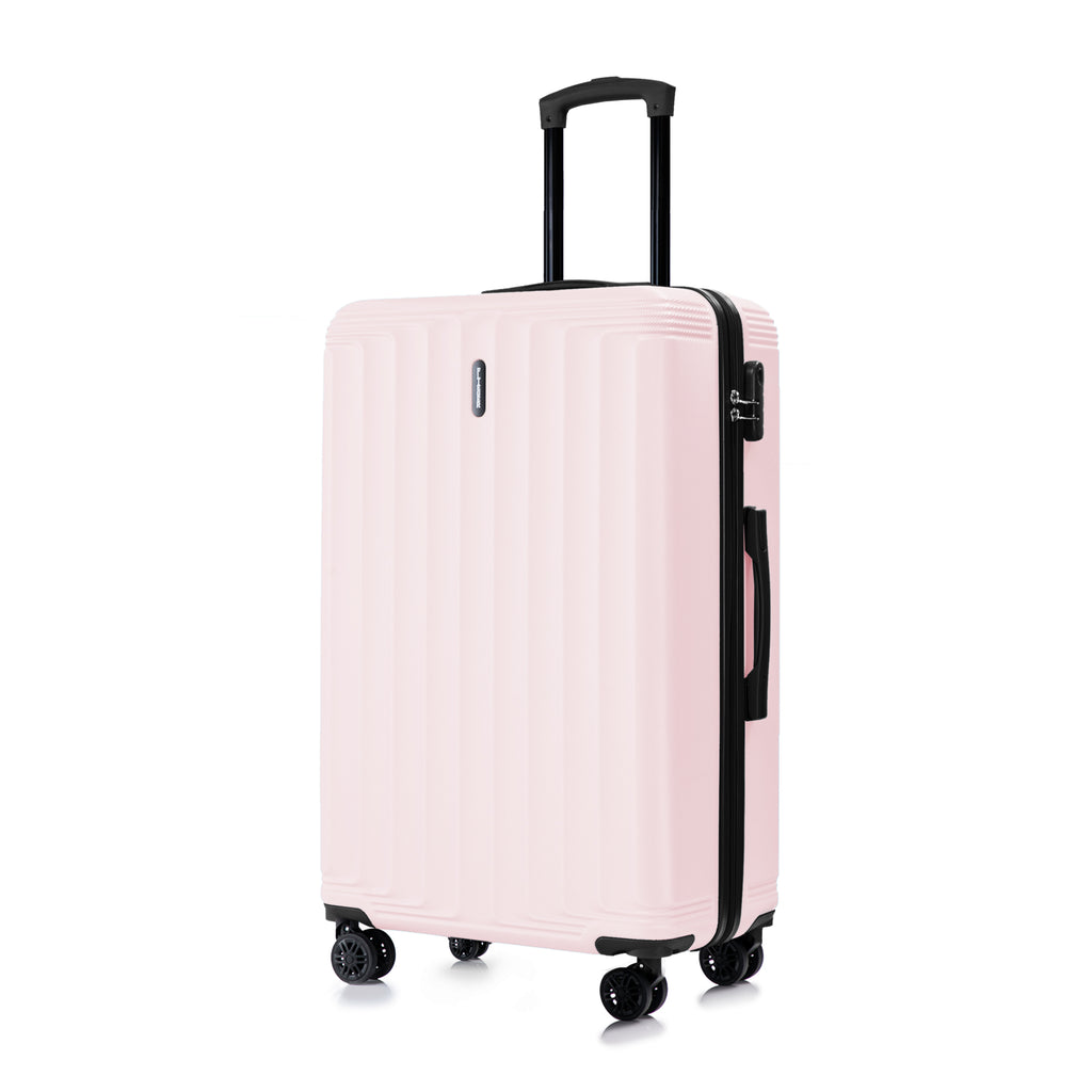 Set valigie ABS 3 pezzi 20/24/28 – Rosa（042）