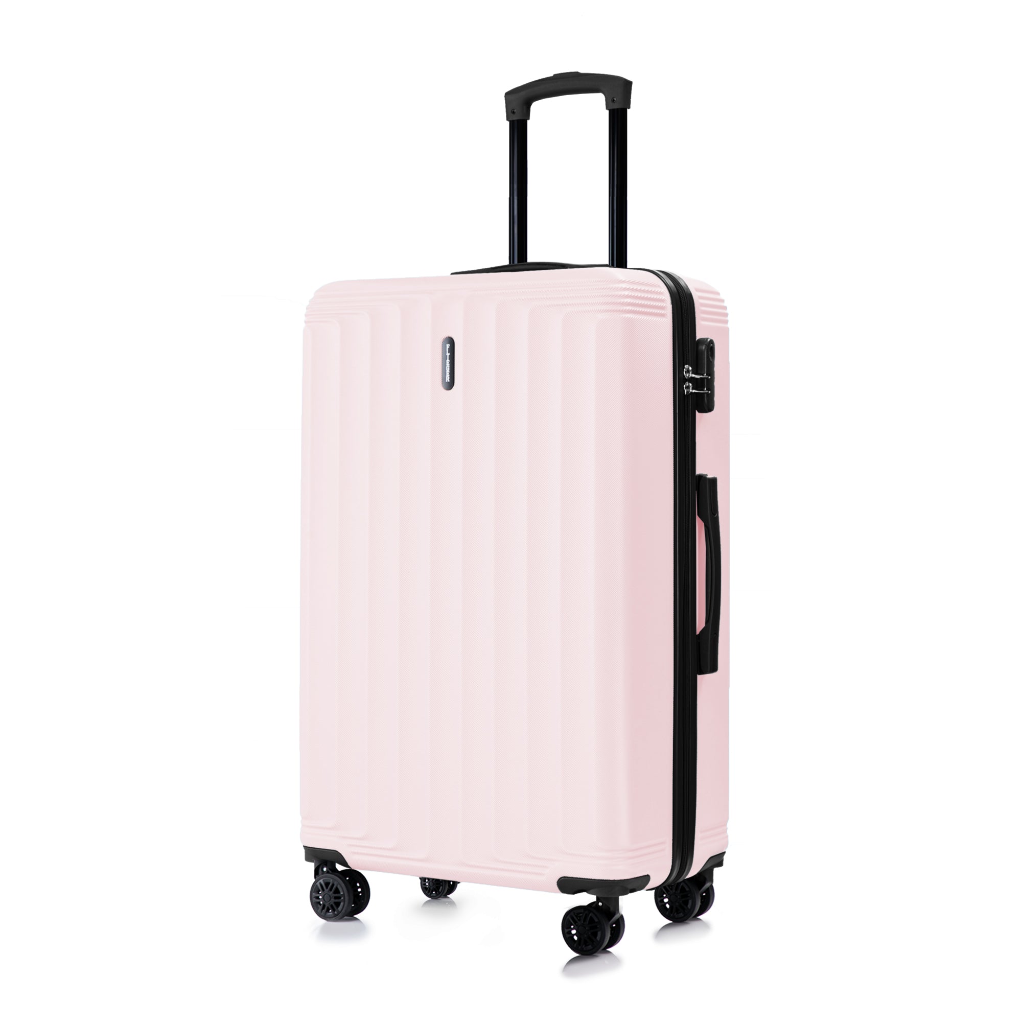 Set valigie ABS 3 pezzi 20/24/28 – Rosa（042）