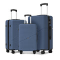 Set 3 Trolley ABS 20/24/28 pollici - Blu Navy (041)