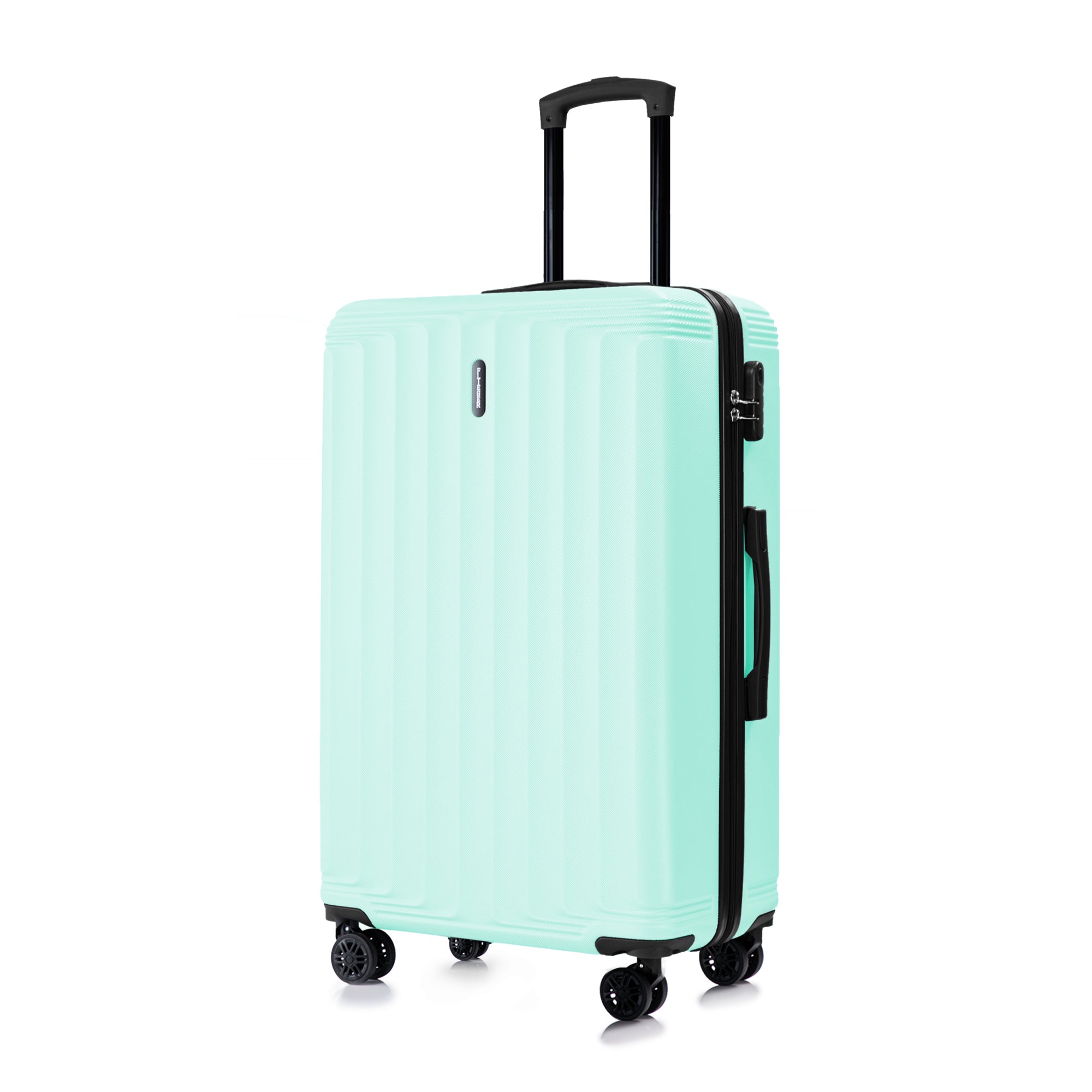 Set valigie ABS 3 pezzi 20/24/28 – Verde （042）