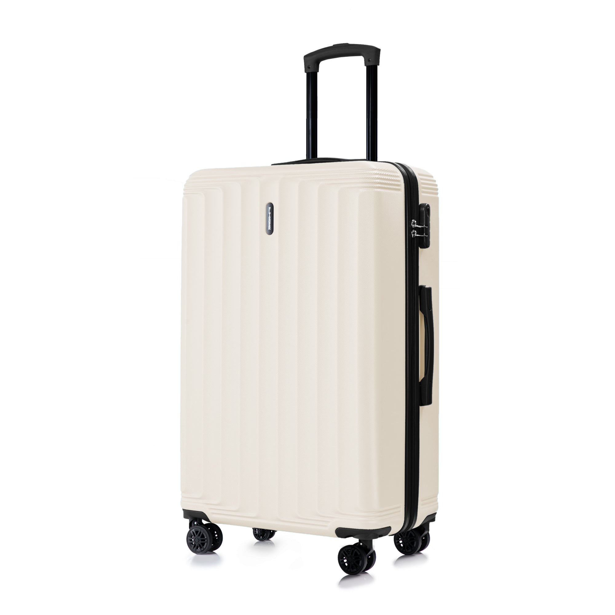 Set valigie ABS 3 pezzi 20/24/28– Beige（042）